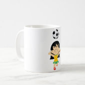 Fußbärchen Kaffeetasse (Vorderseite Links)
