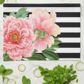 Fußbäume Geschirrtuch (Gefaltet)