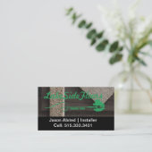 Fußboden der Speicherkarte Visitenkarte (Stehend Vorderseite)