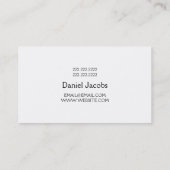 Fußböden Hartholzmarmor Bau Visitenkarte (Rückseite)