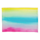 Fußböden-Rainbow-Farben Kissenbezug (Vorderseite)