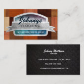 Fußboden Slogans Business Cards Visitenkarte (Vorne/Hinten)