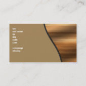 Fußboden und Teppichboden Visitenkarte (Rückseite)