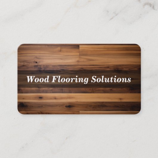 Fußboden Visitenkarte (Vorderseite)