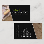 Fußboden - Visitenkarten Visitenkarte (Vorne/Hinten)