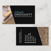 Fußboden - Visitenkarten Visitenkarte (Vorne/Hinten)