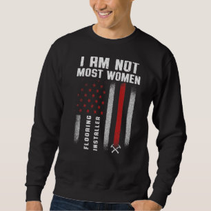 Fußbodeninstallation des Auftragnehmers _ Sweatshirt