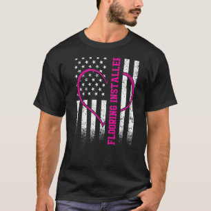 Fußbodeninstallation des Auftragnehmers _ T-Shirt