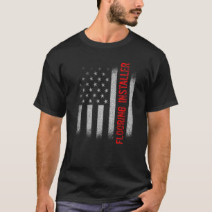 Fußbodeninstallation des Auftragnehmers _ T-Shirt