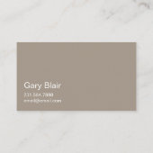 Fußbodenmontage Baugewerbe Visitenkarte (Rückseite)