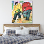 Fußbodenpfeiler, 1911 leinwanddruck (Insitu (Schlafzimmer))