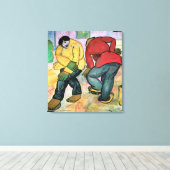 Fußbodenpfeiler, 1911 leinwanddruck (Insitu (Holzboden))