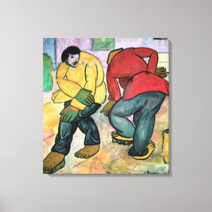 Fußbodenpfeiler, 1911 leinwanddruck