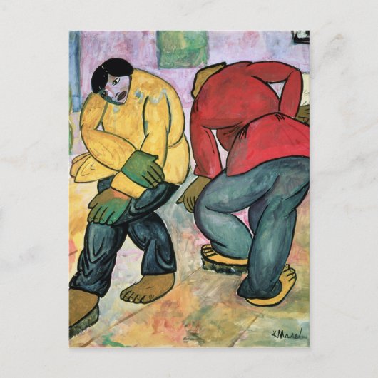 Fußbodenpfeiler, 1911 postkarte (Vorderseite)