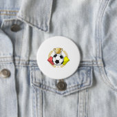 Fußbodenrote und gelbe Karte Trophäe Button (Beispiel)