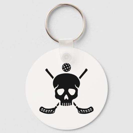 Fußbodenschädel Schlüsselanhänger (Vorderseite)