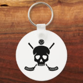 Fußbodenschädel Schlüsselanhänger (Vorderseite)