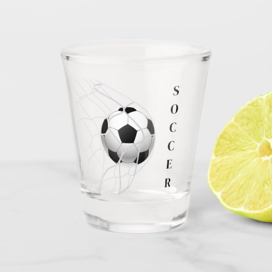 Fußbodenschussglas Schnapsglas (Vorderseite)
