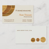 Fußbodenverleger Visitenkarte (Vorne/Hinten)