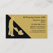 FußbodenVisitenkarten Visitenkarte (Vorderseite)