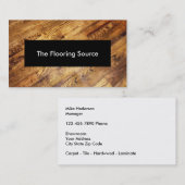 FußbodenVisitenkarten Visitenkarte (Vorne/Hinten)