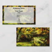 Fußbrücke Visitenkarte (Vorne/Hinten)