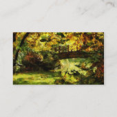 Fußbrücke Visitenkarte (Rückseite)