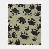 Füße Fliesblanket Fleecedecke (Vorderseite)