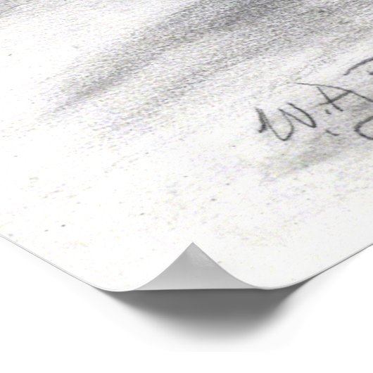 Füße, gefroren poster (Ecke)