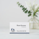 Füsse Visitenkarte (Stehend Vorderseite)