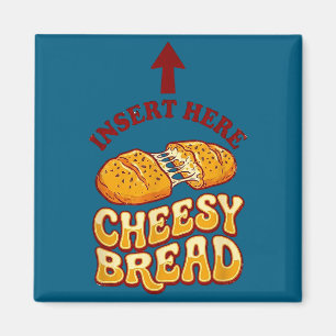 Füßeinlegesohle Käse-Brot-Shirt lustiger Pizza-Lie Magnet
