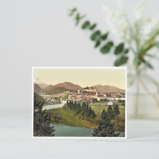 Fussen, Bayern, Deutschland Vintag Fotochrom Postkarte (Stehend Vorderseite)