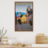Füssen im Allgäu Poster (Küche)