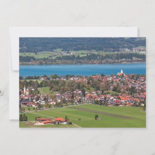 Fussen Town Landschaft Dankeskarte