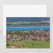 Fussen Town Landschaft Dankeskarte (Vorne/Hinten)