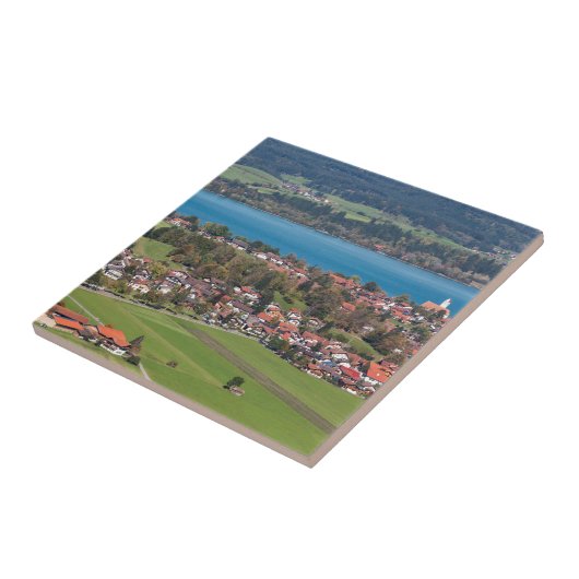 Fussen Town Landschaft Fliese (Seite)