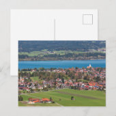 Fussen Town Landschaft Postkarte (Vorne/Hinten)