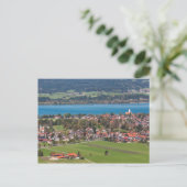 Fussen Town Landschaft Postkarte (Stehend Vorderseite)