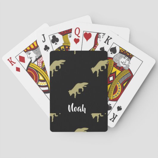 Fußfuchs Spielkarten (Rückseite)