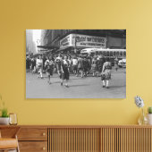 Fußgänger 2 leinwanddruck (Insitu (Wohnzimmer))