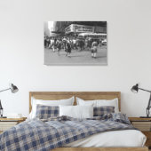 Fußgänger 2 leinwanddruck (Insitu (Schlafzimmer))