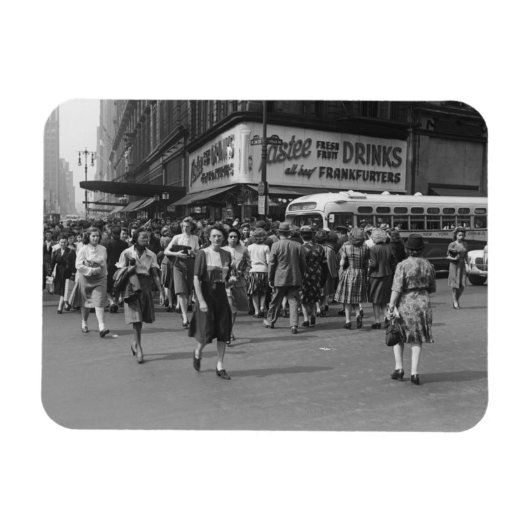 Fußgänger 2 magnet (Horizontal)