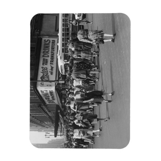 Fußgänger 2 magnet (Vertikal)