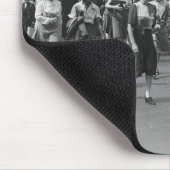 Fußgänger 2 mousepad (Ecke)