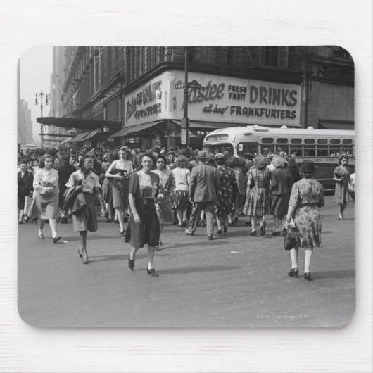 Fußgänger 2 mousepad (Vorne)