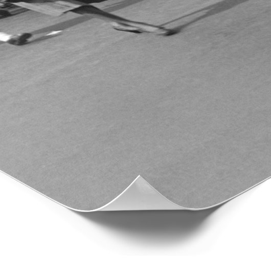 Fußgänger 2 poster (Ecke)