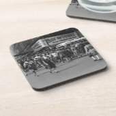 Fußgänger 2 untersetzer (Linke Seite)