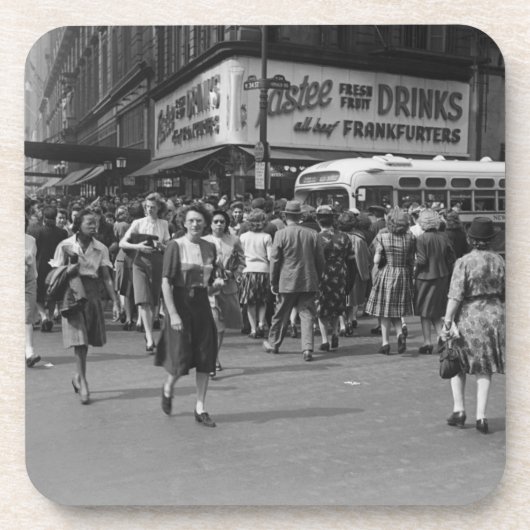 Fußgänger 2 untersetzer (Vorderseite)