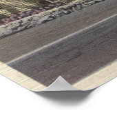 Fußgänger am Lake Shore Drive Poster (Ecke)