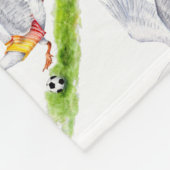 Fußgänger Fleecedecke (Ecke)